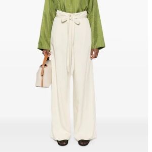 Toteme Belted Waist Flared Trousers